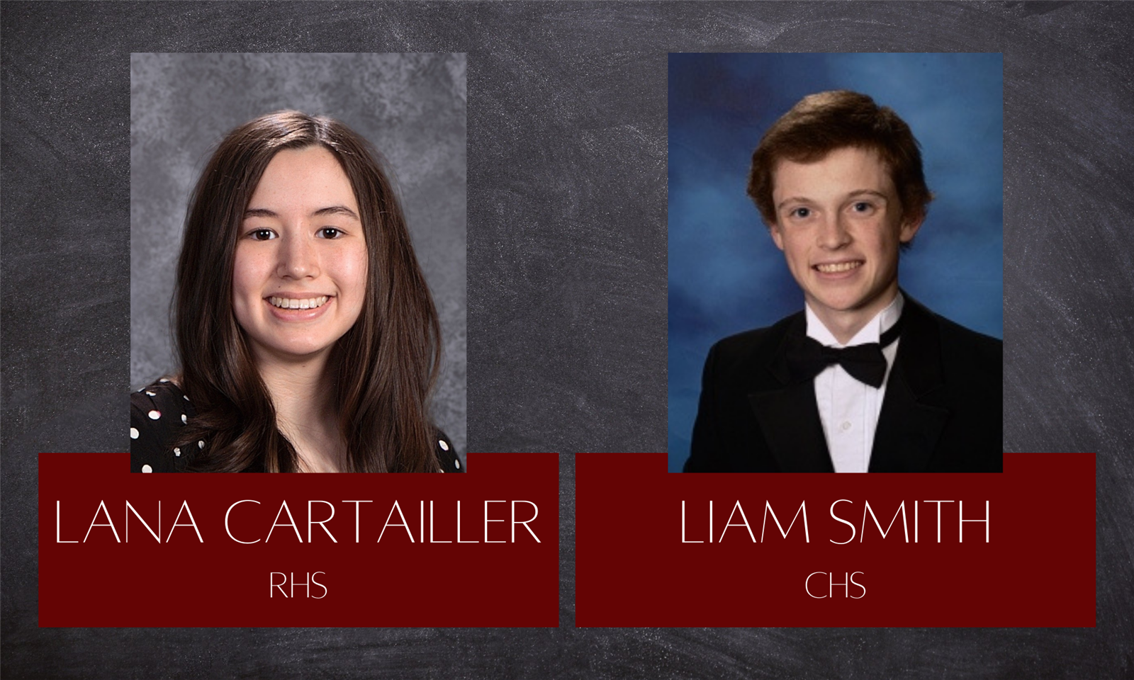 Lana Cartailler and Liam Smith